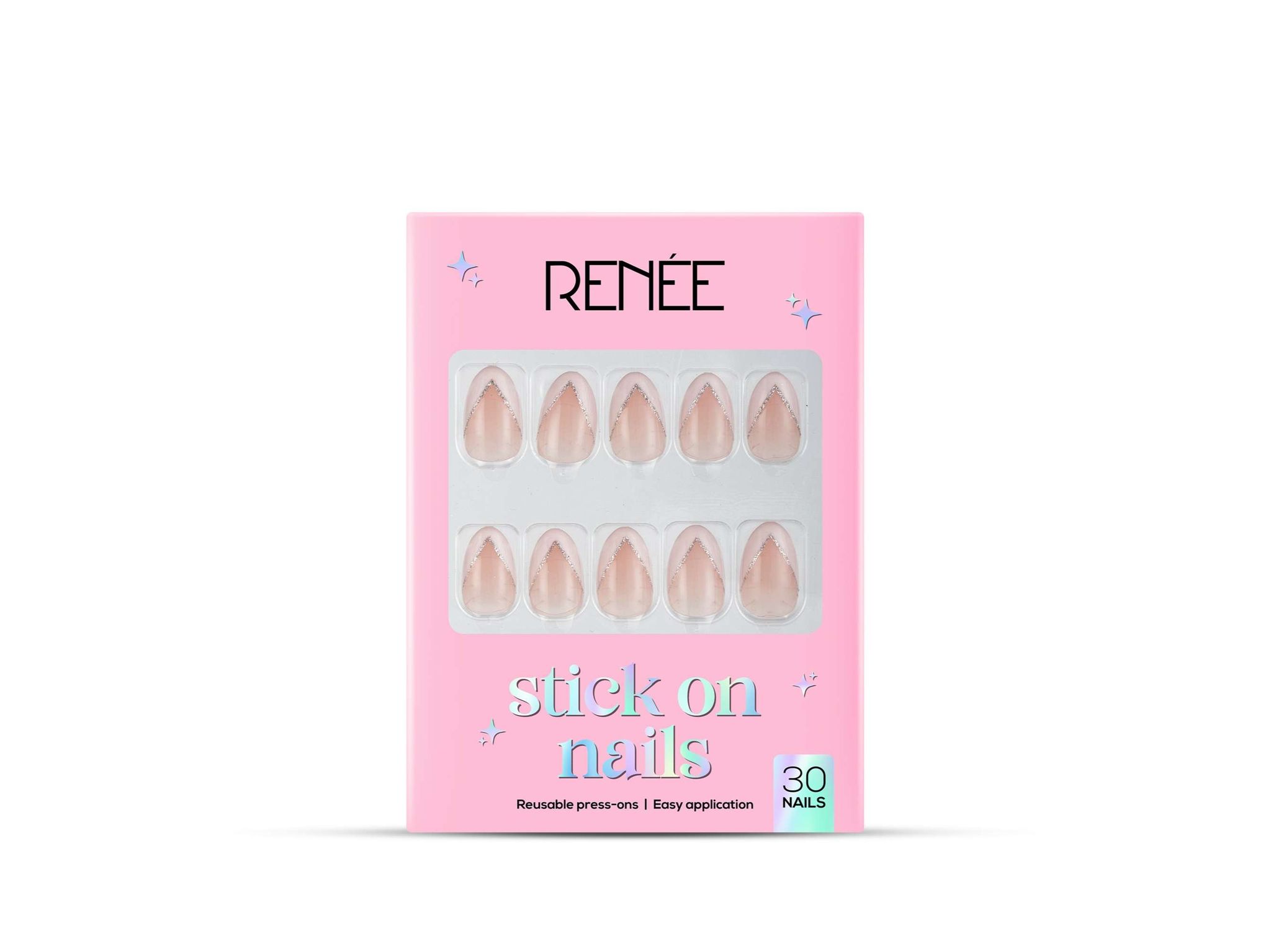 RENEE Stick On Nails - French NaIls 13
