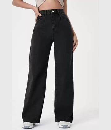 Kashian - Black Denim Boyfriend Fit Women's Jeans ( Pack of 1 )