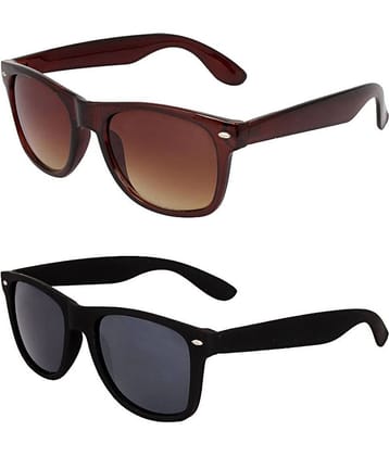 David Martin - Black Square Sunglasses ( scu-10 )