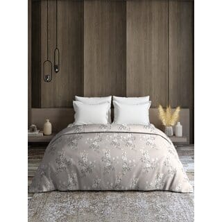 Quirky Home Rome Comforter Collection Double bed, Light Lavender