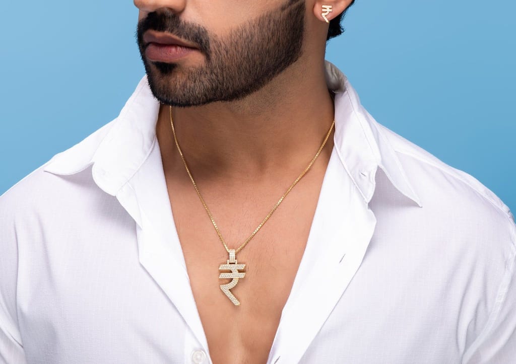 Rupee Bling Pendant | MC Stan Rupees Chain