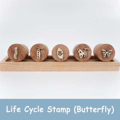 Life Cycle Stamp - Butterfly