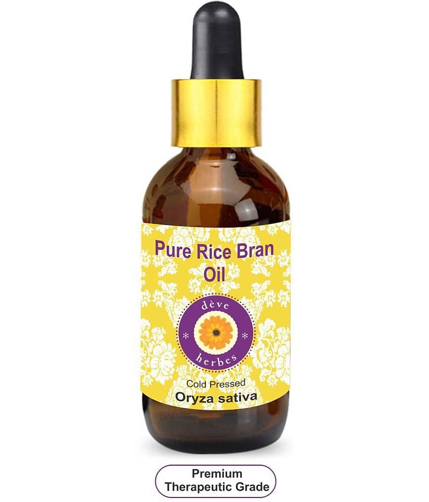 Deve Herbes Pure Rice Bran Carrier Oil 50 ml