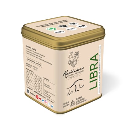 Libra Vanilla Chai - A special blend that celebrates the Egalitarian