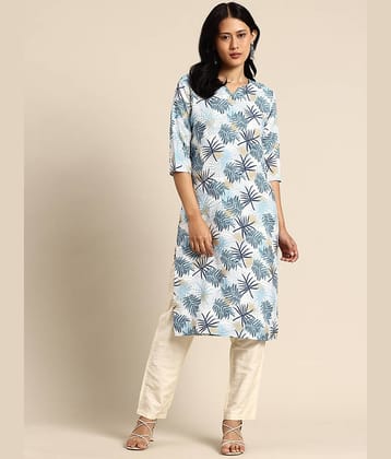 KETAKI FASHION Pack of 1 Crepe Printed Straight Women's Kurti - ( Multicolor )