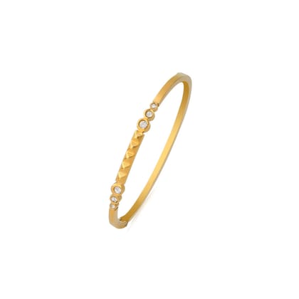 Dune Sleek 18K Gold Plated Bangle