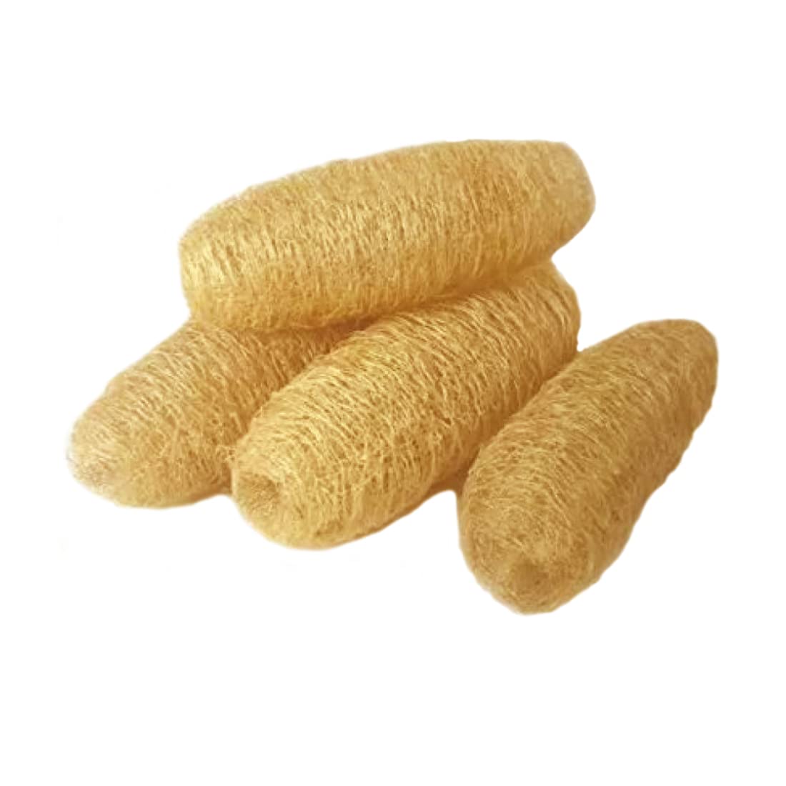 ATNAYAJ Organic Loofah | Natural Body Scrubber Loufah Sponges for Bathing