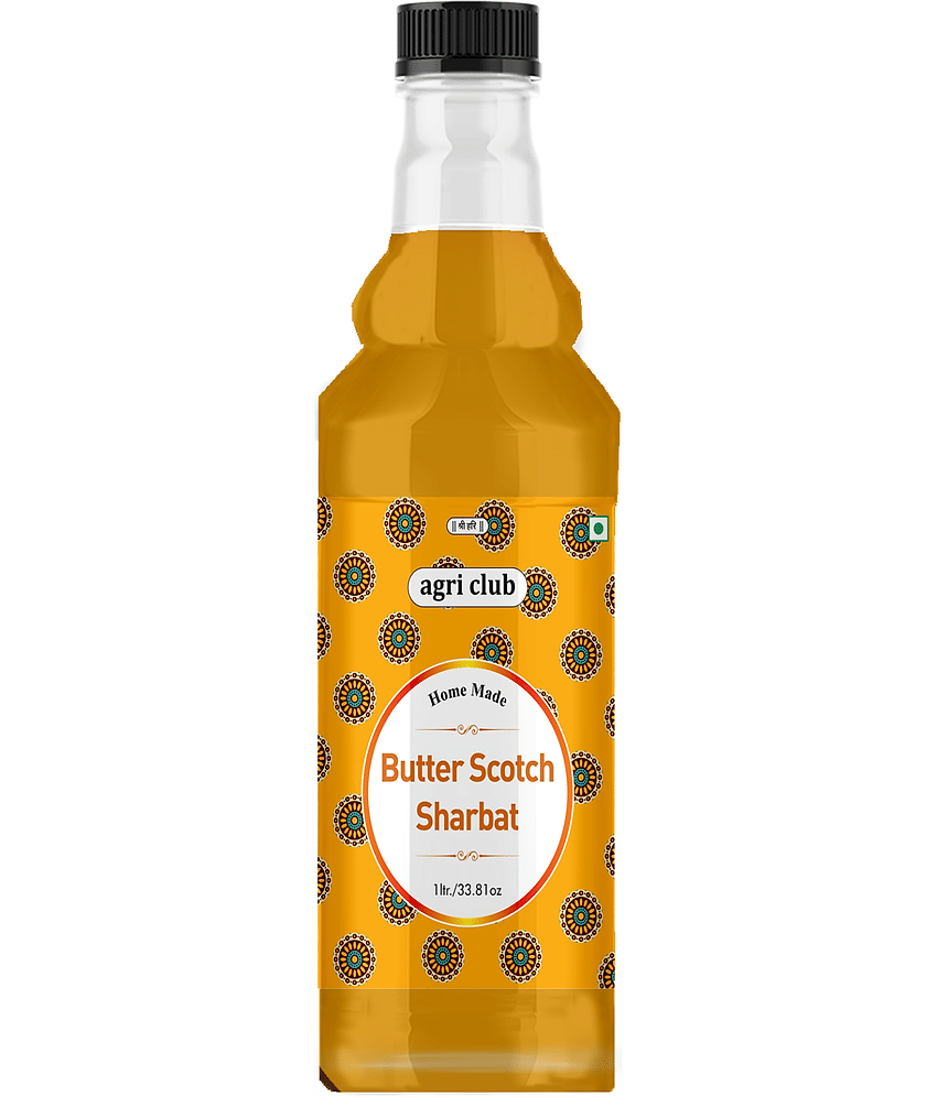 AGRI CLUB Butter Scotch Sharbat 1 L