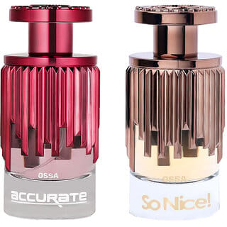 Ossa Accurate EDP For Women 100ml And So Nice EDP For Women 100ml Perfume Long Lasting Fragrance (Pack of 2)