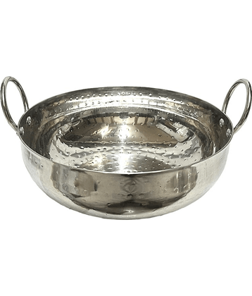 Dynore Stainless Steel Deep Kadhai 2 mm ( 4 ) L