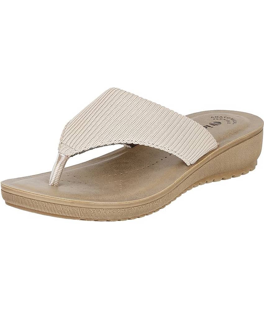 Aerowalk - Beige Women's Slip On Heels