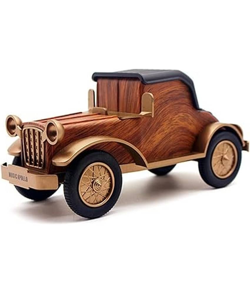 Walrus WL-WOODPECKER-BROWN 4 W Bluetooth Speaker Bluetooth v5.0 with Aux,USB,SD card Slot Playback Time 6 hrs Brown
