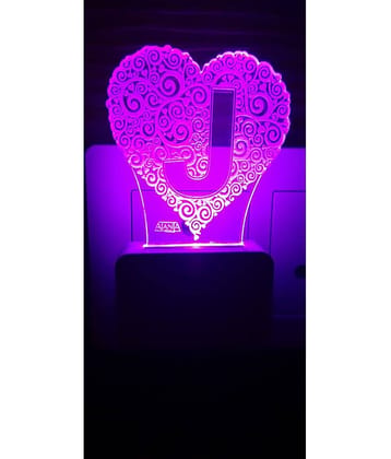 SUPER AJANTA - Multicolor Night Lamp ( Pack of 1 )