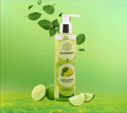 Glownest Bio Enzyme Based Lime & Lemon Hand Wash (200ml)