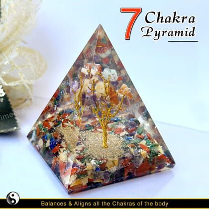 7 Chakra Energy Pyramid