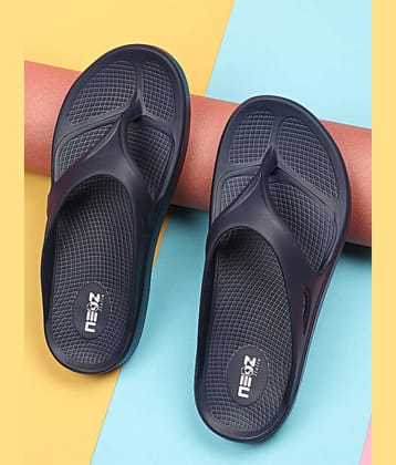 Neoz Navy Men's Thong Flip Flop