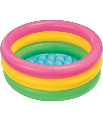 Intex Inflatable Baby Pool, Multi Color (2-feet)