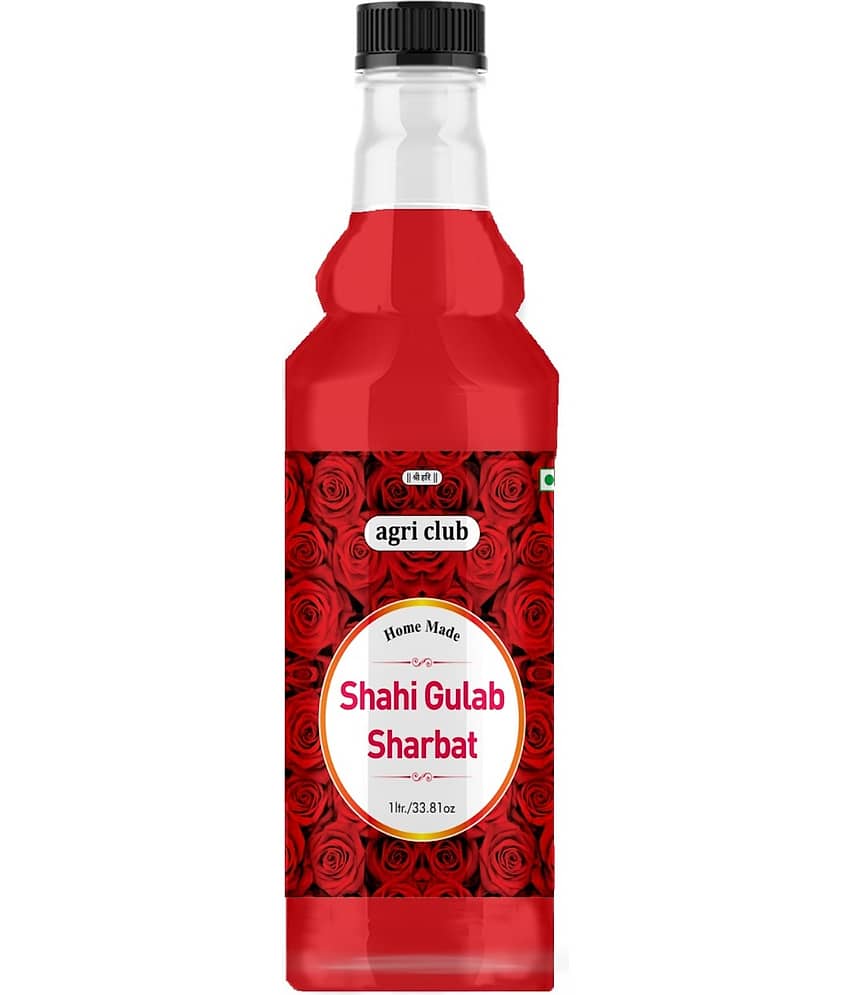 AGRI CLUB Shahi Gulab Sharbat 1 L