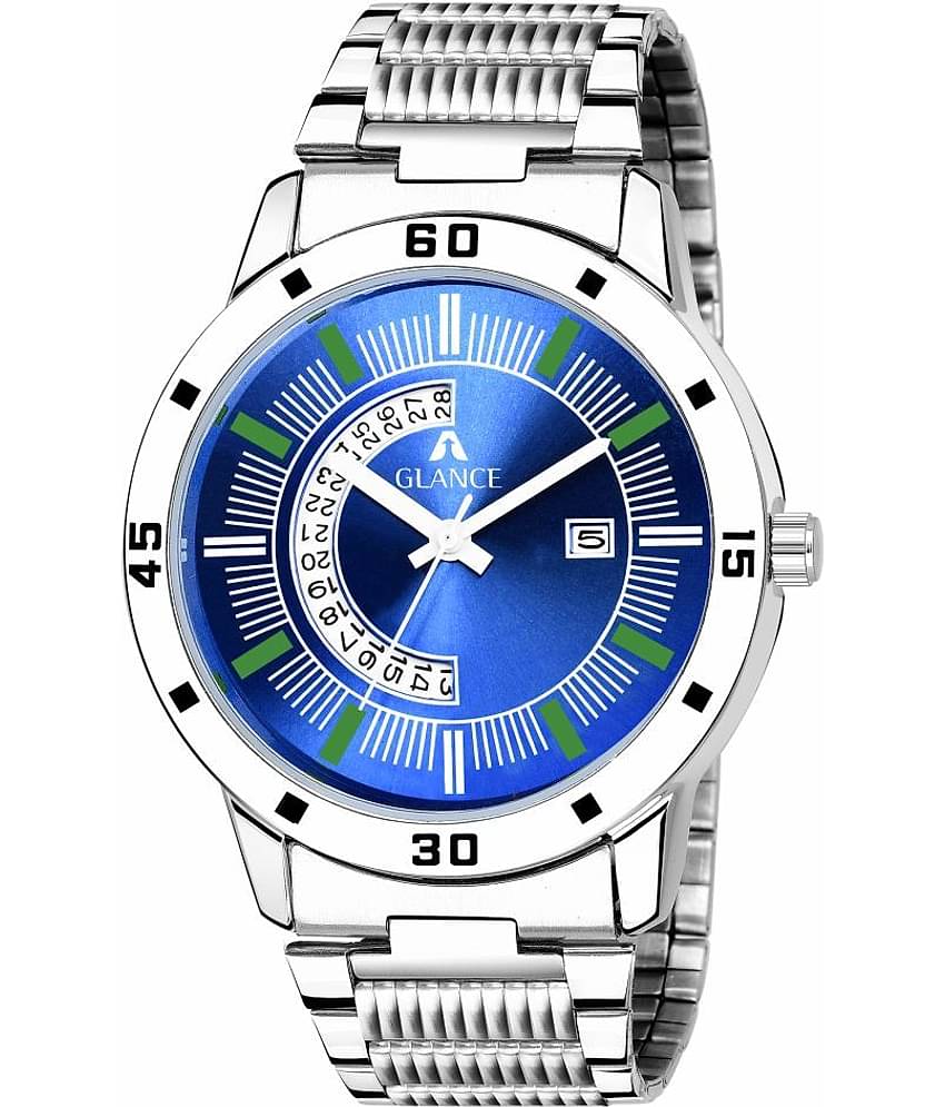 Aglance 5050sm01 Stainless Steel Analog Men's Watch