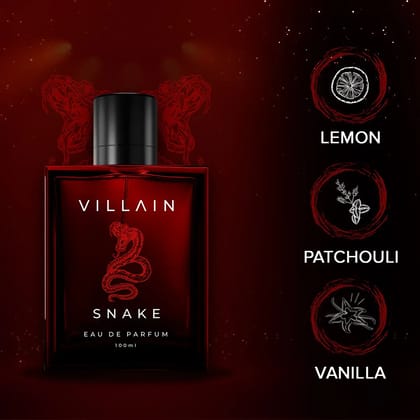 Villain Snake Eau De Parfum For Men 100ml
