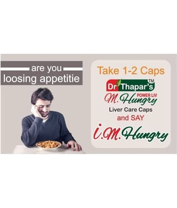 Dr. Thapar'S Power Liv M Hungry Feel Hungry 60 Capsule 500 Mg