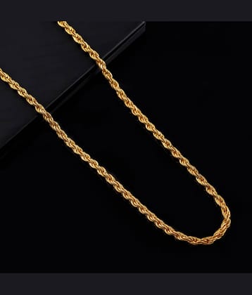 MGSV Gold Plated Alloy Chain ( Pack of 1 )