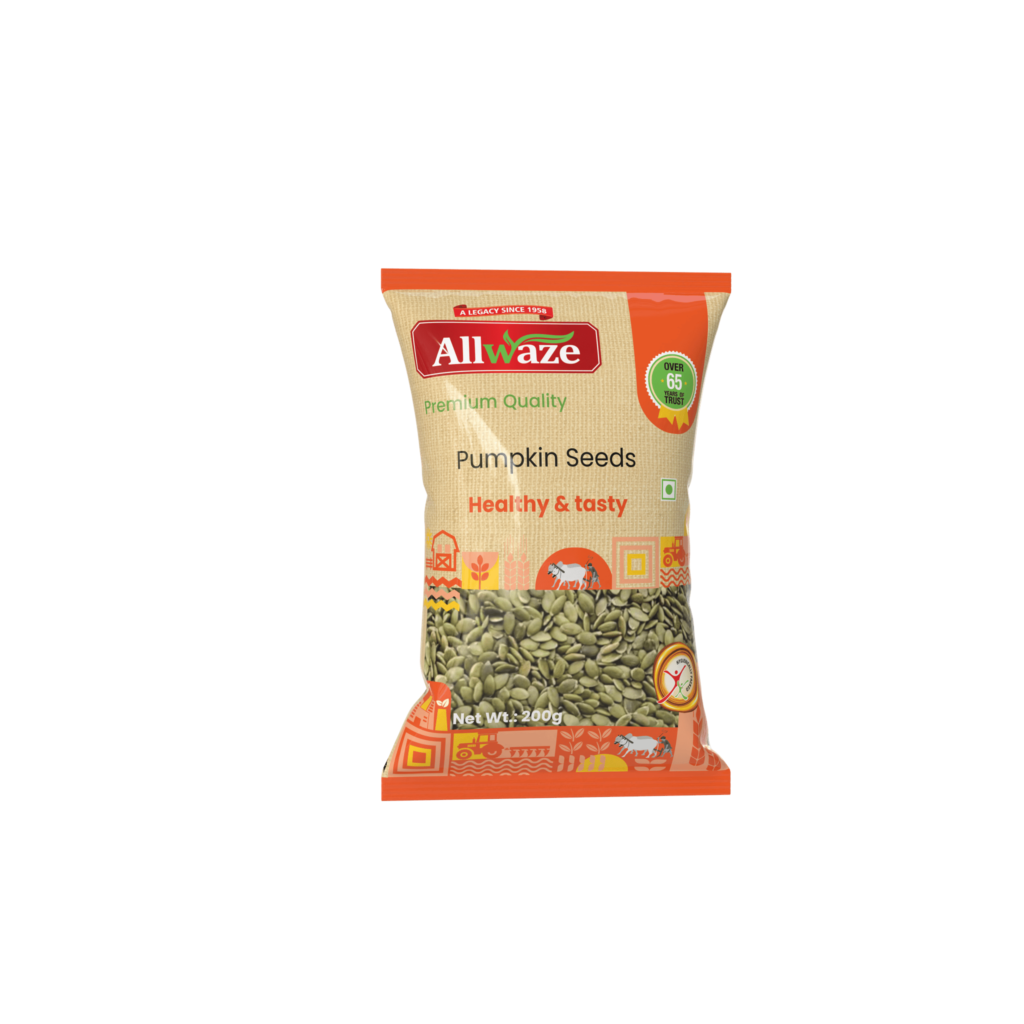 Allwaze Pumpkin Seeds 200gram