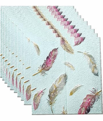 RAMDEV ENTERPRISE Abstract 3D Wallpaper ( 70 X 77 ) cm ( Pack of 1 )