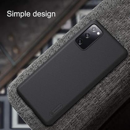 Black Niukin Silicone Case for Samsung S20 FE