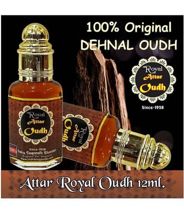 INDRA SUGANDH BHANDAR - Royal Oudh|Oud Attar For Men & Women 12ml Pack Of 1