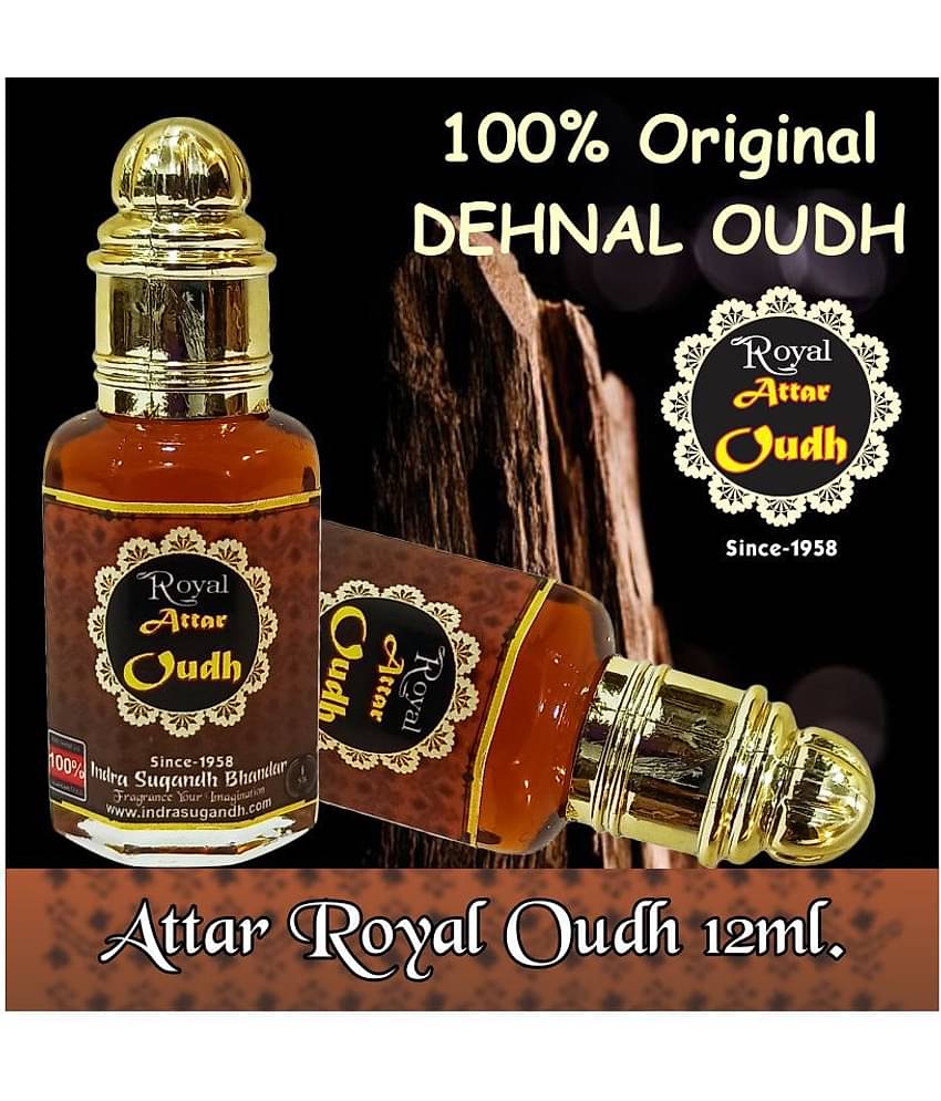 INDRA SUGANDH BHANDAR - Royal Oudh|Oud Attar For Men & Women 12ml Pack Of 1