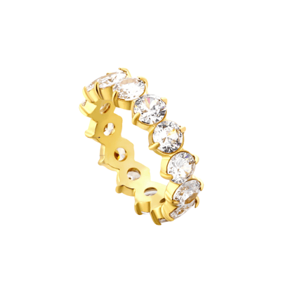 FOREVER RING - 18K GOLD-PLATED-7