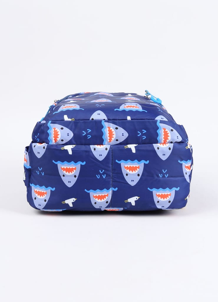 PB Pearlbags Sigma 13L Printed Backpack , 3 Compartments, Bottle Holder, Organizer, Premium Fabric, Water Resistant Anti Theft , School Bag for Boys and Girls