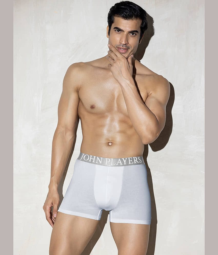 John Players White John Players Trunks Cotton Men's Trunks ( Pack of 1 )