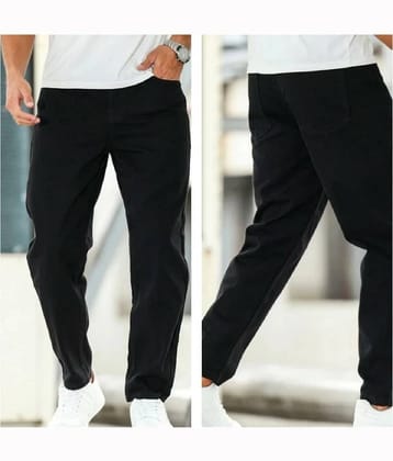 GF Clean Look Men's Mom Fit Mid Rise Jeans - Black