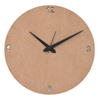 IVEI DIY Round Clock with Numbers Cut-Out - 11 Inches
