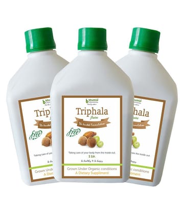 BHUMIJA LIFESCIENCES Triphala juice 3000 ml Pack of 3