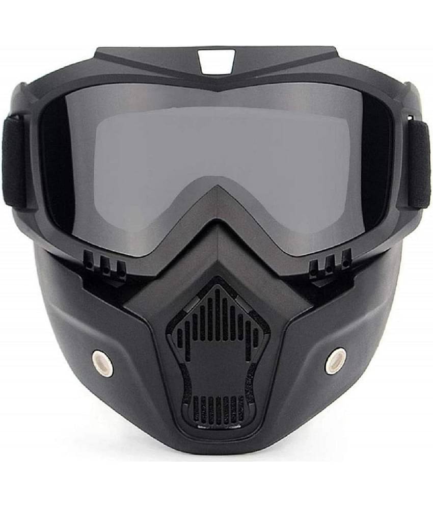 banistrokes Night Vision Transparent Riding Goggles ( Pack of 1 )