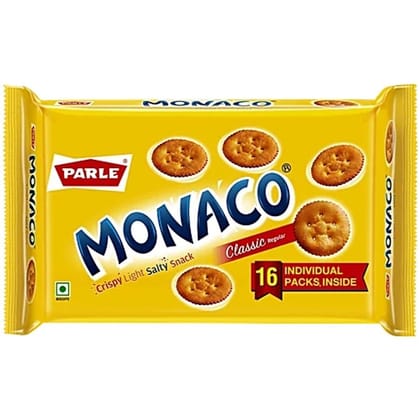 Parle Monaco Classic Regular Salted Biscuits, 696 g - 696 gm - 696 gm - One unit