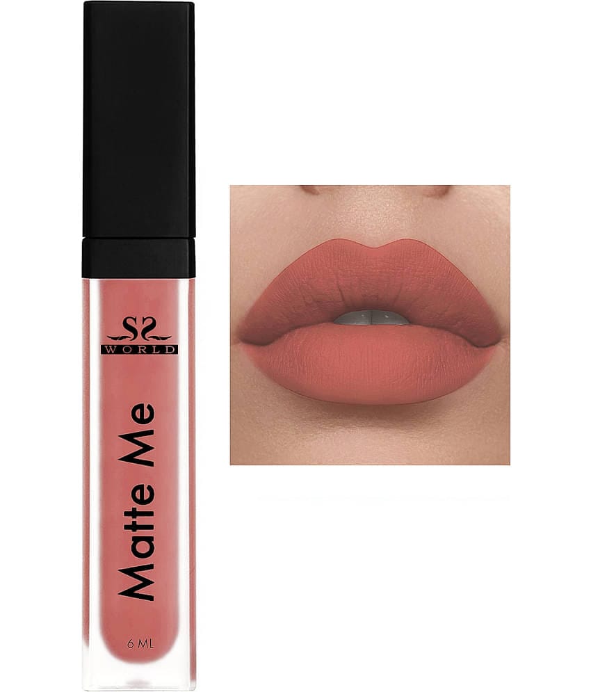 ssworld Light Nude Matte Lipstick 6