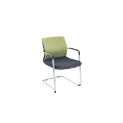 Evergreen - Seat & Back In Fabric, With Adjustable Handle, Cantilever Base In SS (CS-F06-V)