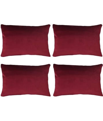PINDIA Combos Blue Pillow Cover