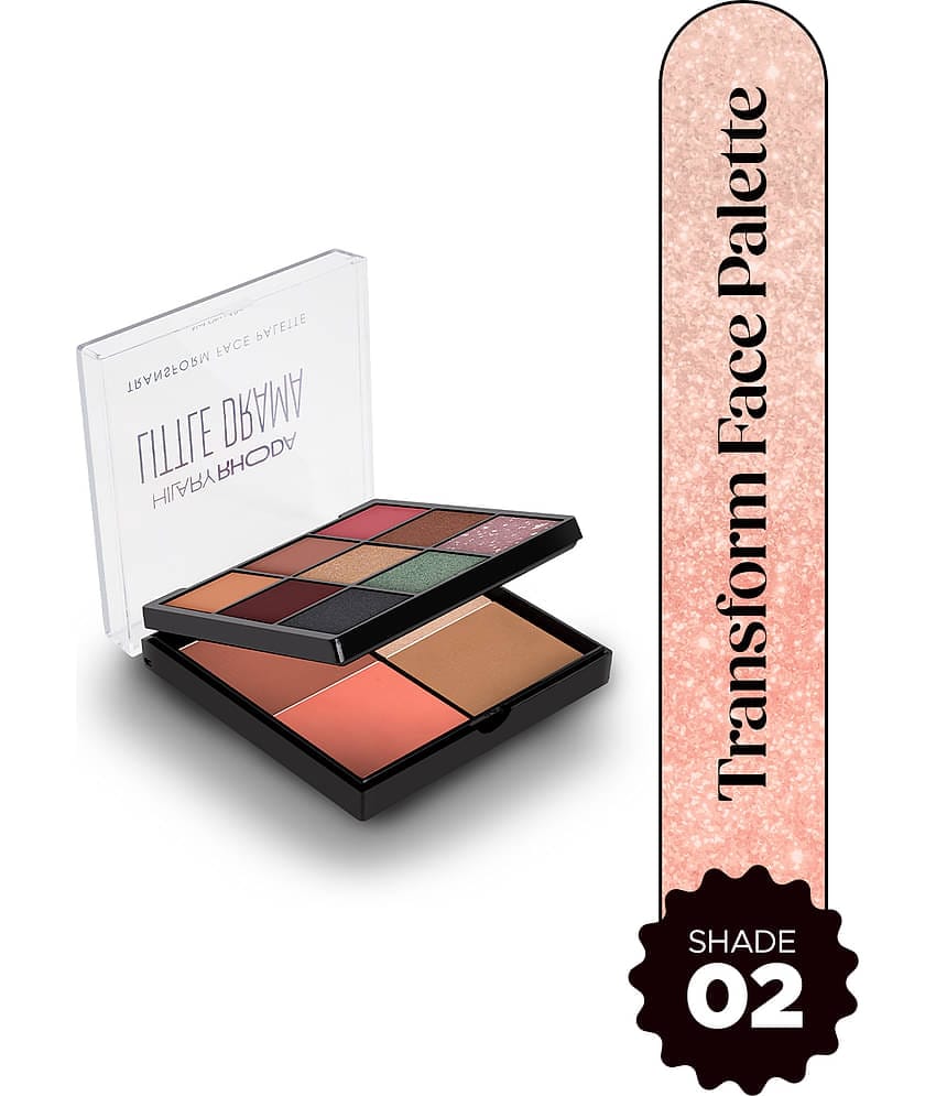 Hilary Rhoda Highlight & Contour Palette ( 1 Makeup kit )