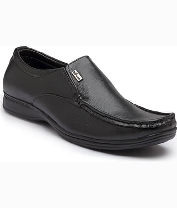 Action - Black Men's Slip On Formal Shoes