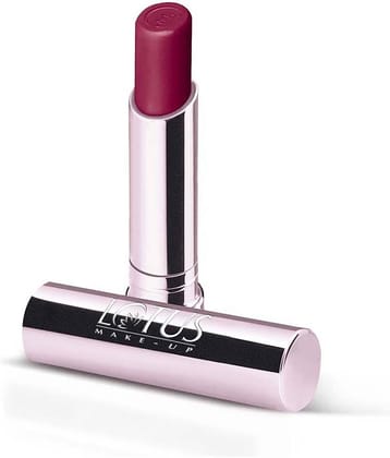 Lotus Makeup Ecostay Natural Matte Lip Color - Petunia NM08 Long Lasting Smudge Free 4.2g (Pack of 1)