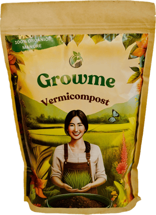 Ecotrails Growme 100% Organic Vermicompost Manure, 2 kg