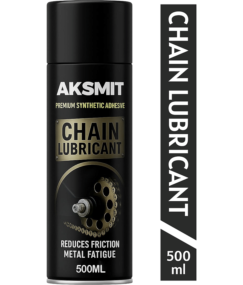 Chain Lube Aerosol Spray 500 ml |Provides Lubrication and corrosion protection of Chain & sprockets for Bikes, Motorbikes, Cars| Avoid Sling Off & Prevent Chain breakage | Extended Chain Life