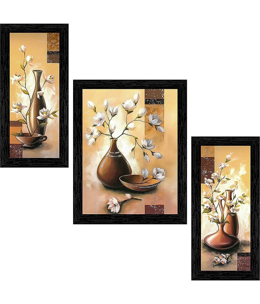 Indianara - Floral Painting With Frame