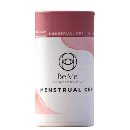Be Me - Reusable Menstrual Cup for Women Large Size - with Pouch, Ultra Soft, Odour and Rash Free, No Leakage, Protection for Up to 8-10 Hours Be Me - Reusable Menstrual Cup for Women Large Size - with Pouch, Ultra Soft, Odour and Rash Free, No Leakage, Protection for Up to 8-10 Hours