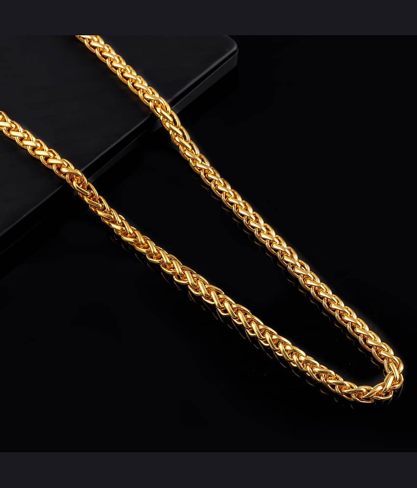 MGSV Gold Plated Alloy Chain ( Pack of 1 )